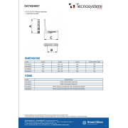 Кронштейн пластиковий "SPIRIT XL100 PLUS" BRACKET 50см (SCD500413)